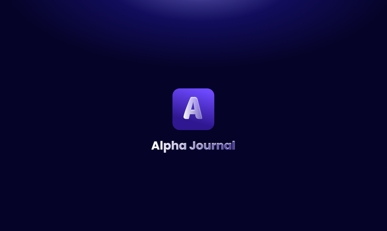 Alpha Journal - Farcaster Mini Apps